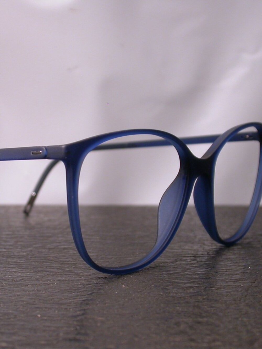 Silhouette Titan Blue clear Light Weight Eyeglasses Made in Austria